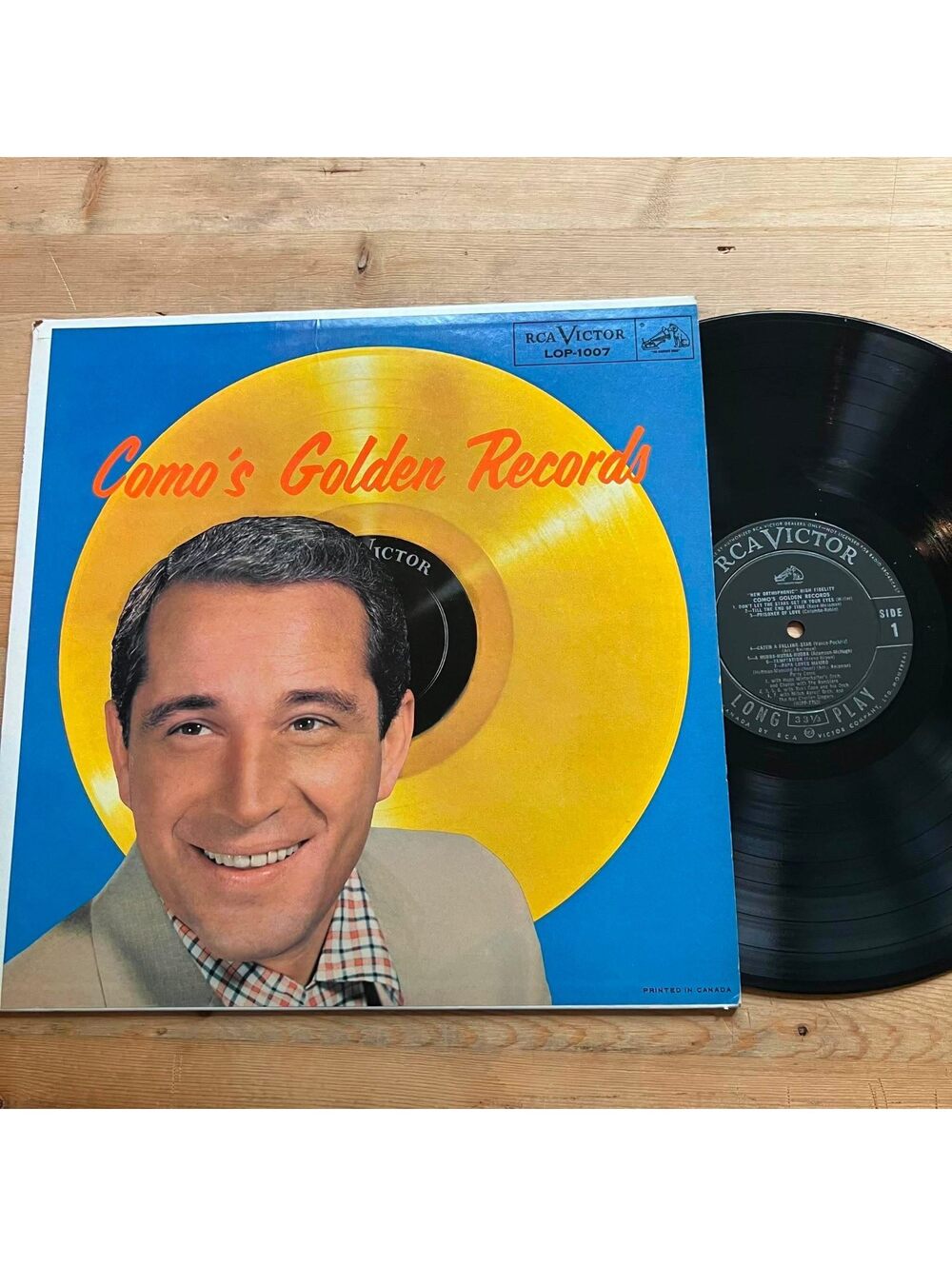 Perry Como - Como's Golden Record 33rpm VG+ VR26